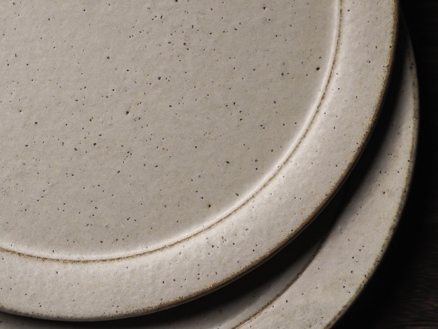 SHIROUMA 洋皿 24cm 緑青（大皿・リムプレート・ワンプレート）／長谷川 哲也