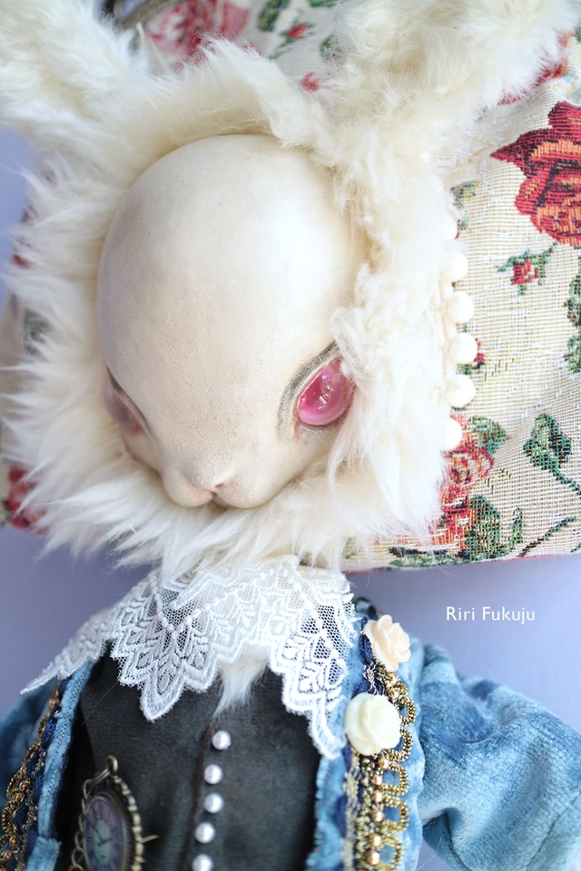 福寿りり アルビノ白うさぎショルダー Kiri To Ribbon 福寿りり アルビノ白うさぎショルダー Kiri To Ribbon