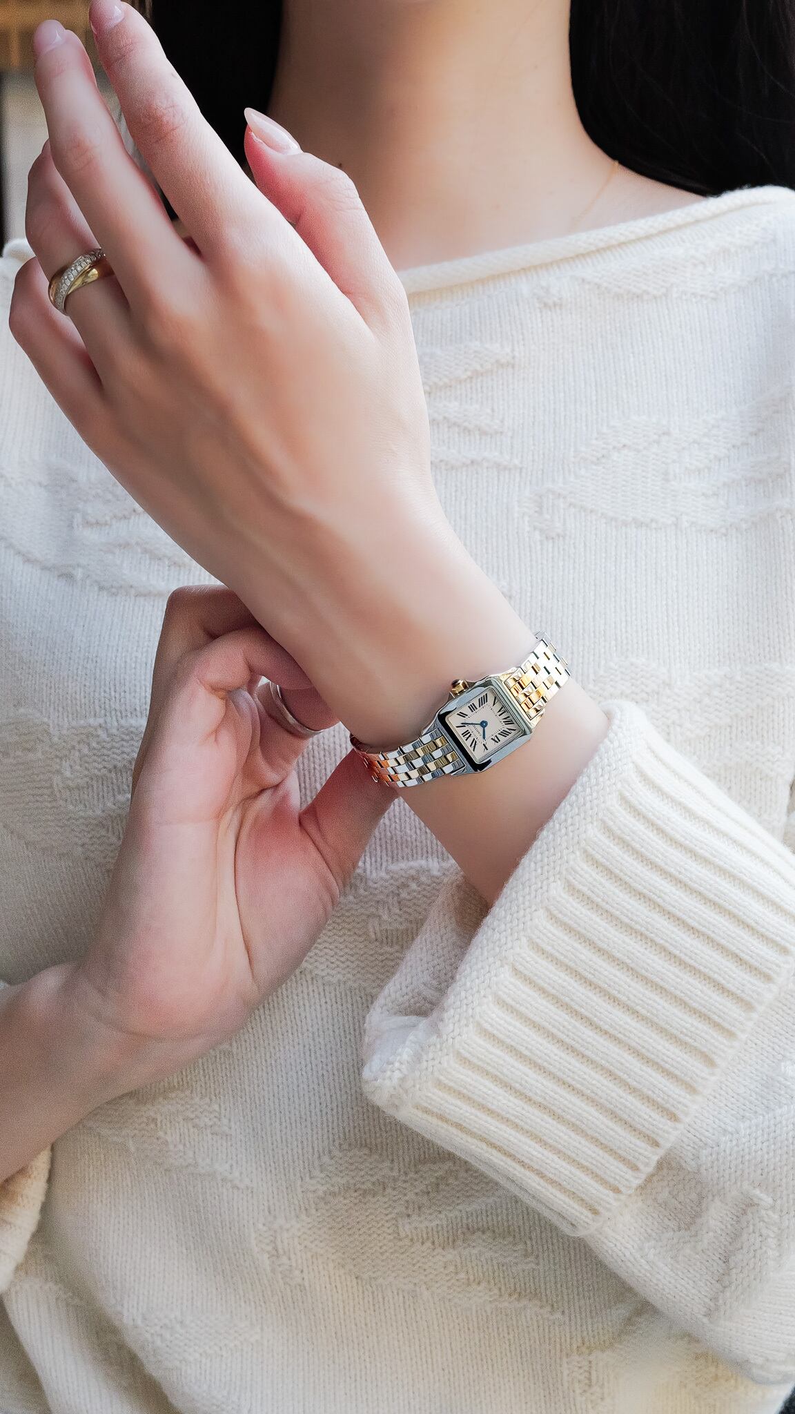 カルティエ サントスドゥモワゼル SM コンビ | Ante Official select 