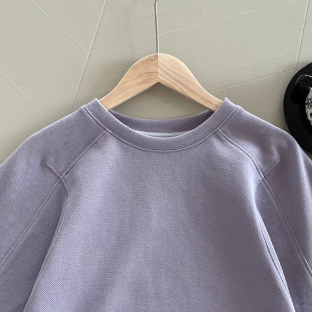 round-neck sweatshirt　J00264
