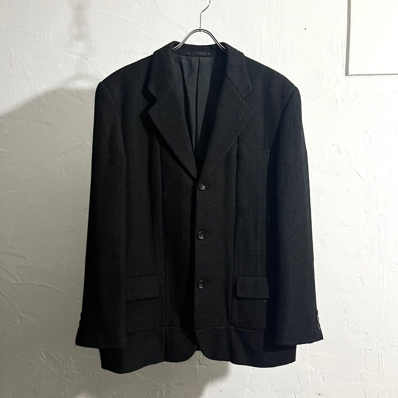 1998 COMME des GARCONS Linen×Wool Tailored Jacket