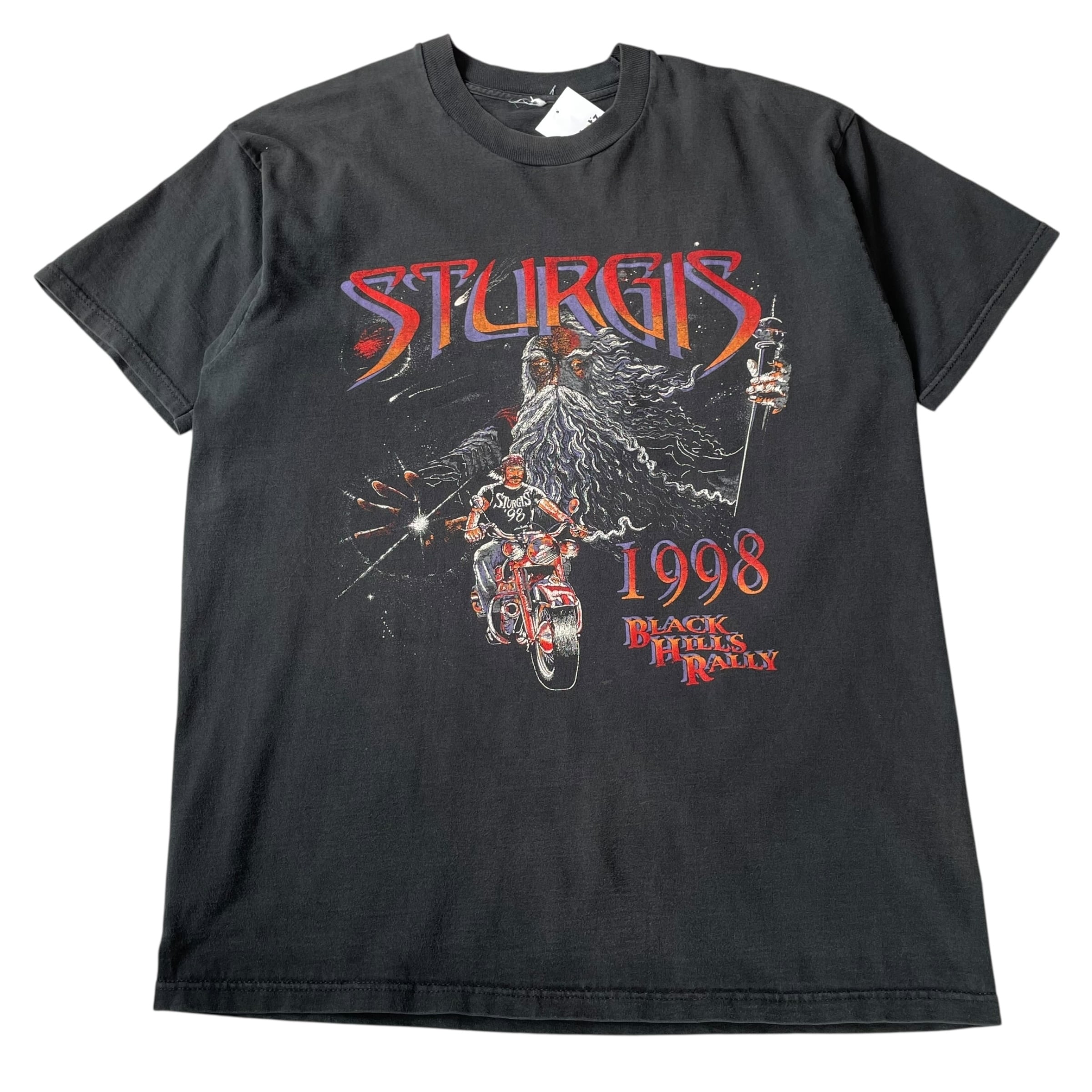 1998s STURGIS BLACK HILLS RALLY "Black" T-shirt