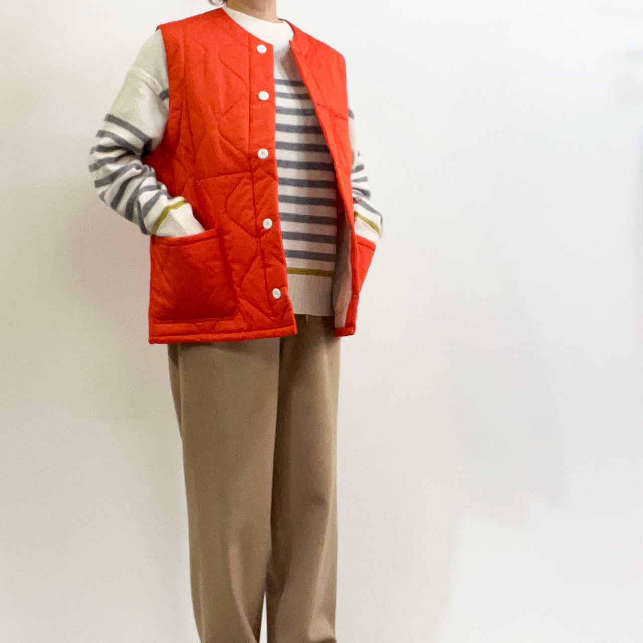 NAPRON ナプロン QUILTING VEST NP-JK29-24A ユニセックス