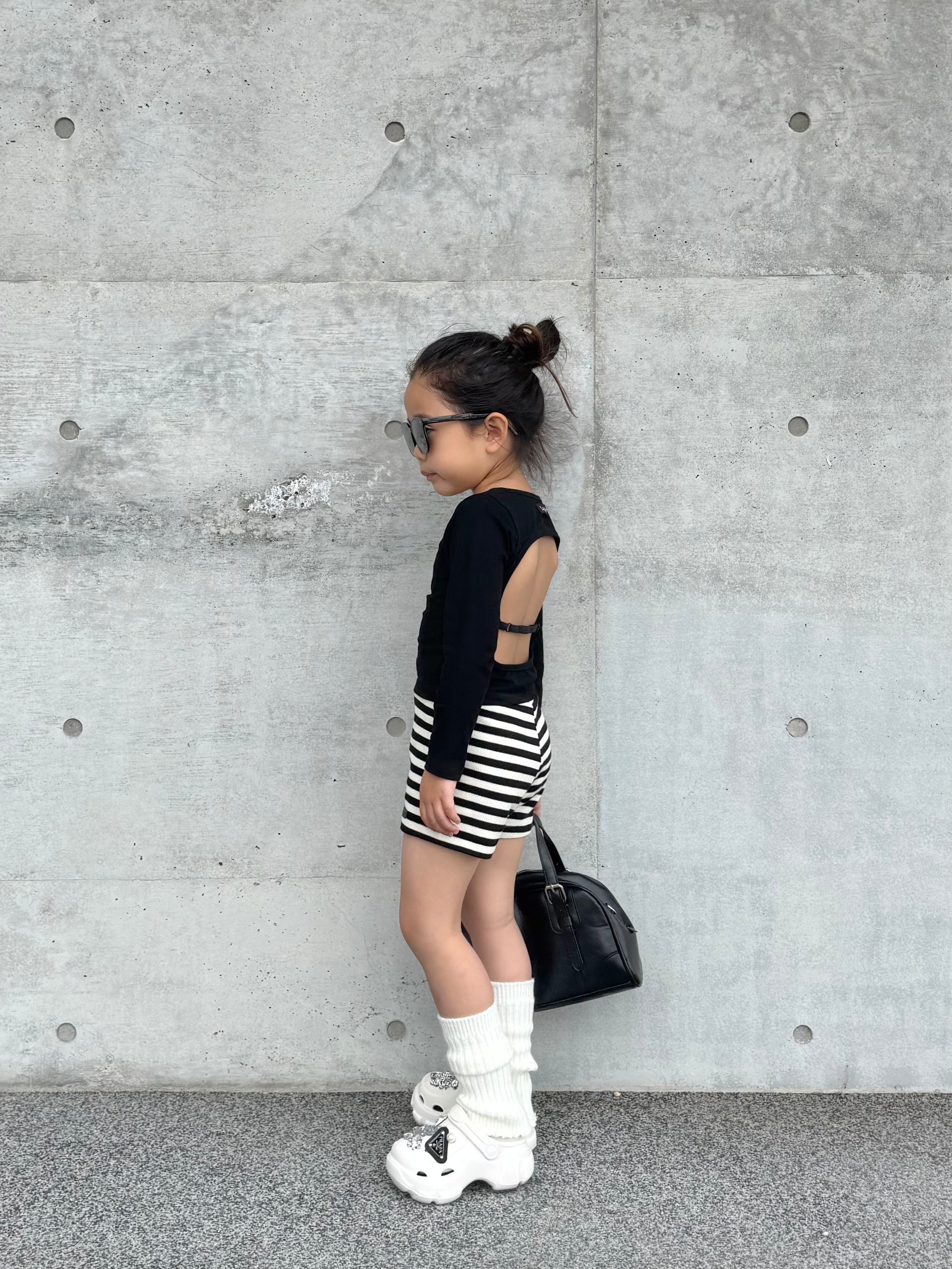 ハイウェストボーダーショートパンツ［BP-024800］ | Lumiere.sh0p