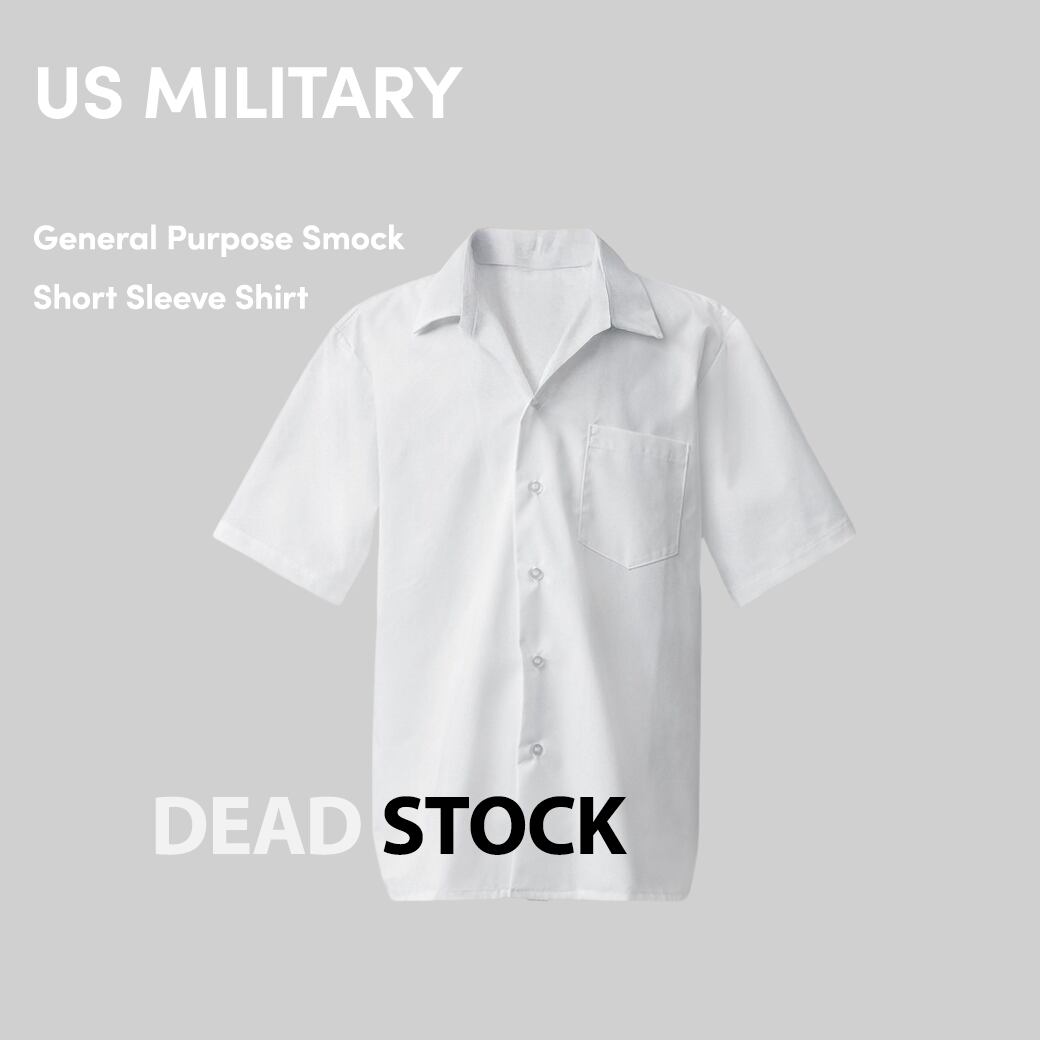 実物新品デッドストック米軍GENERAL PURPOSE SMOCK グレー染め デッド 