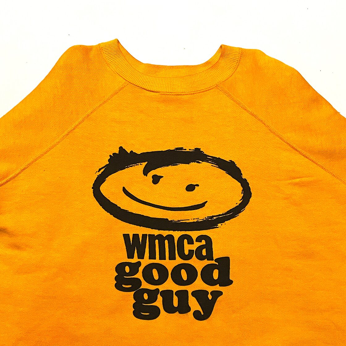 超美品 60s B.V.D. wmca good guy スウェット ビンテージ 染み込み 