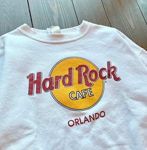 90s Hard Rock CAFE ORLANDO print Sweat Shirt  Size MEDIUM