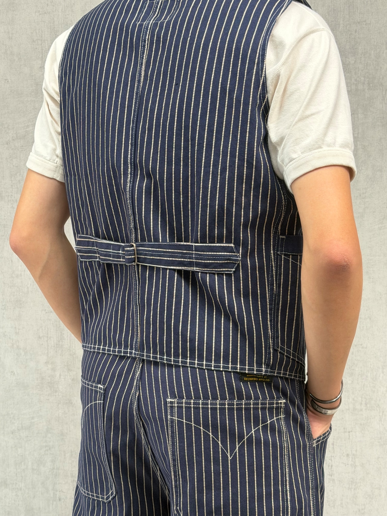 Classic Wabash Stripe Work Vest