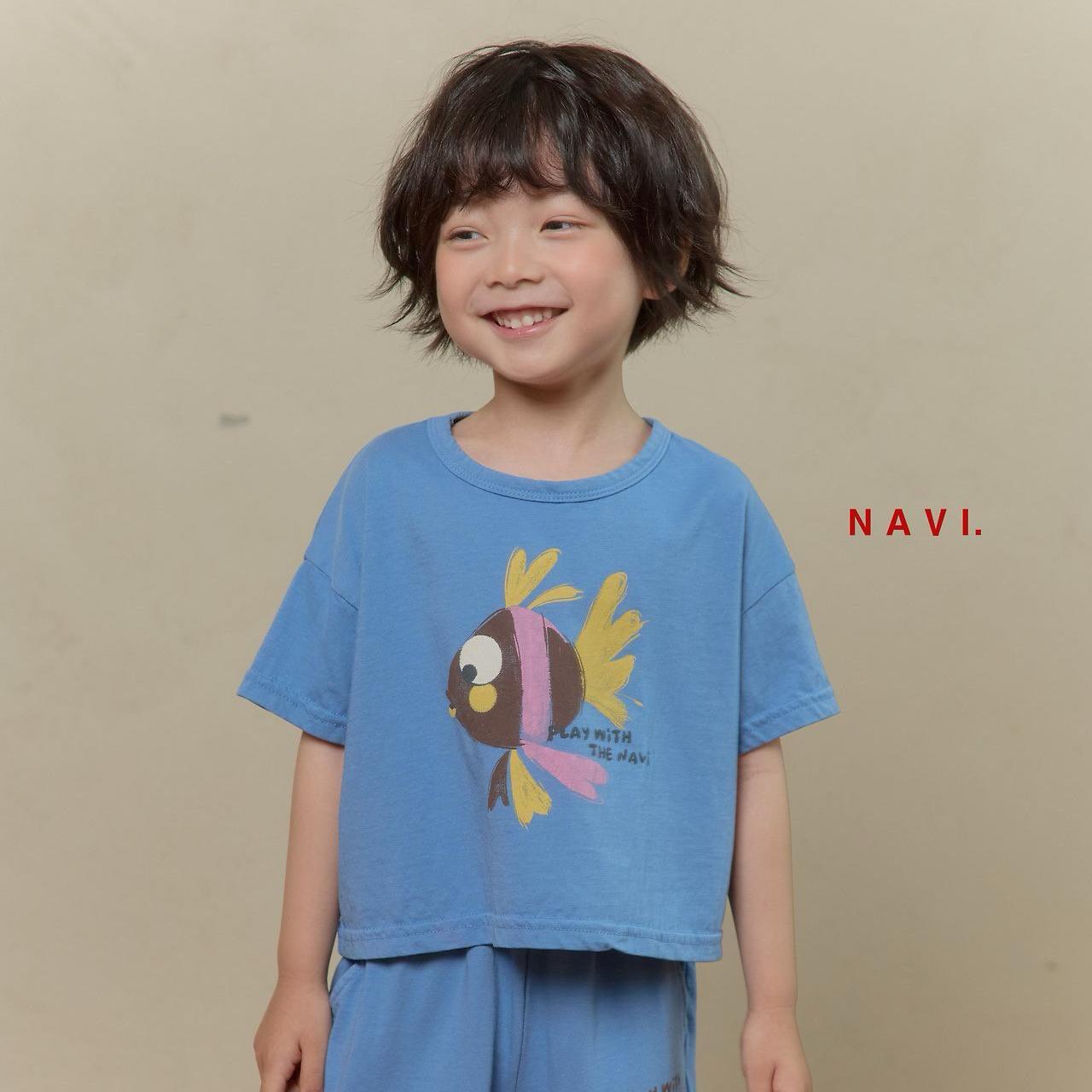 «予約»«ジュニアサイズあり»«navi» アクアトップス 2colors