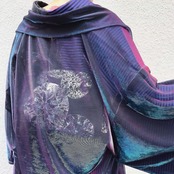 【即納品】Rumi Rock羽織　オーロラ　ピンク×グリーン　[ B1004 B1005]