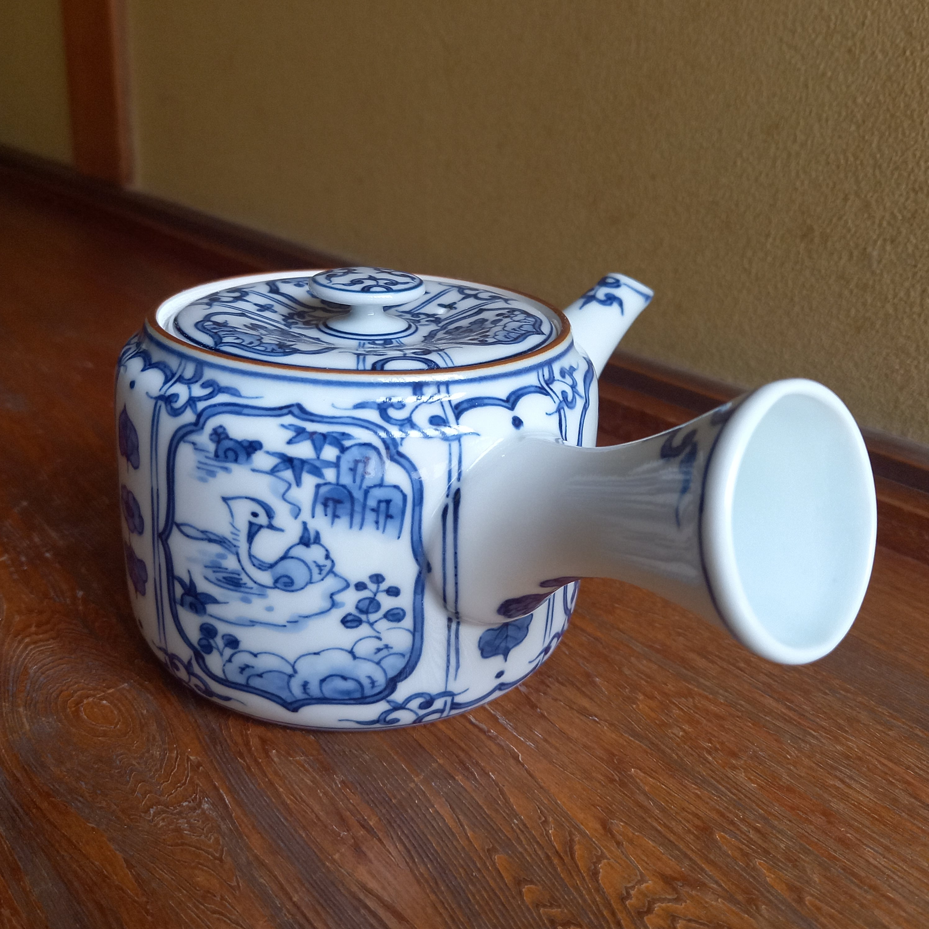 左ききの方専用】古代文急須 | 京の器 竹峰窯 Chikuhougama -