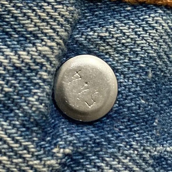 USA製】90s US.Levis 501 リーバイス マッカレン工場(544) ボタン裏