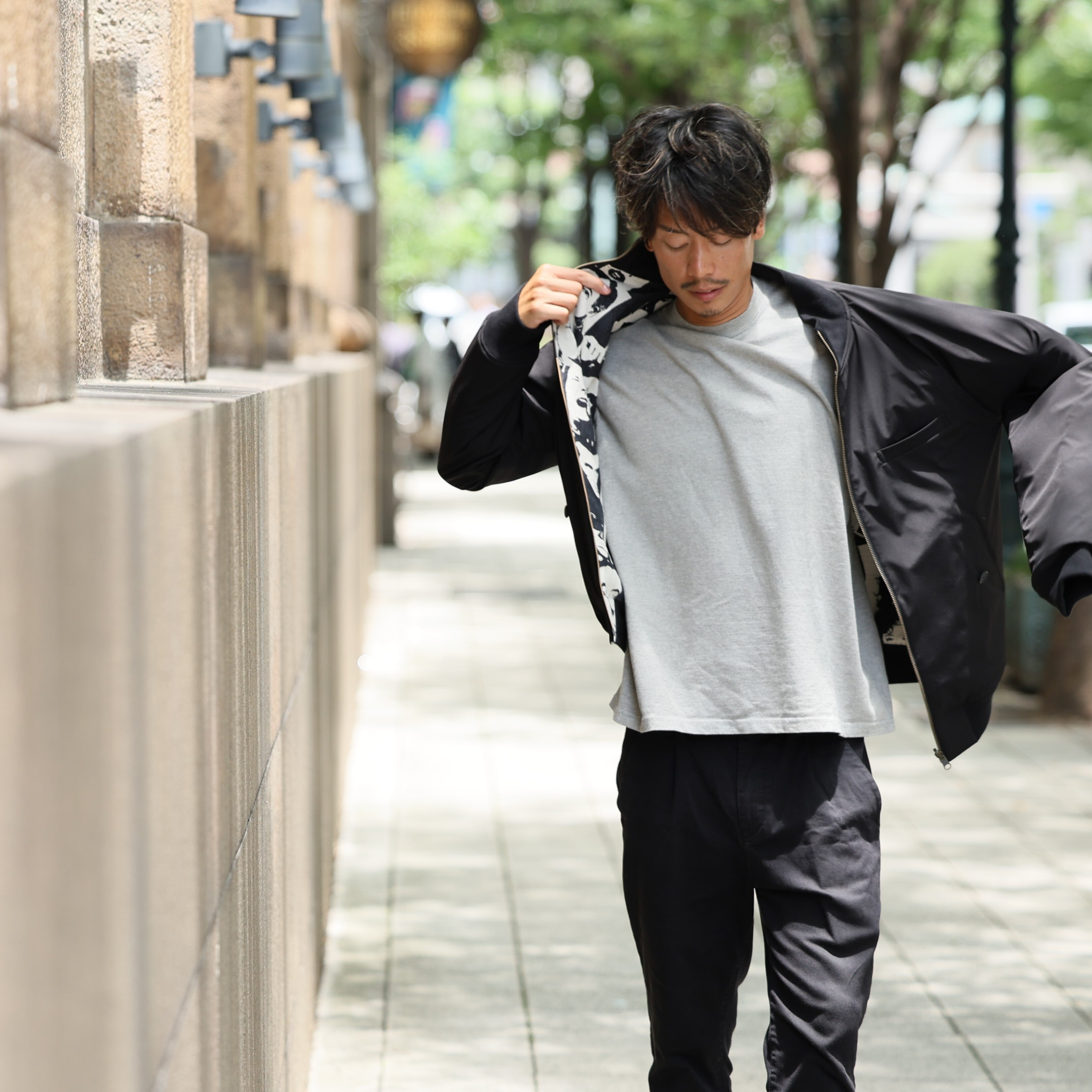 限定オーダー】『リバーシブルジャケット』Los Angeles Fabric