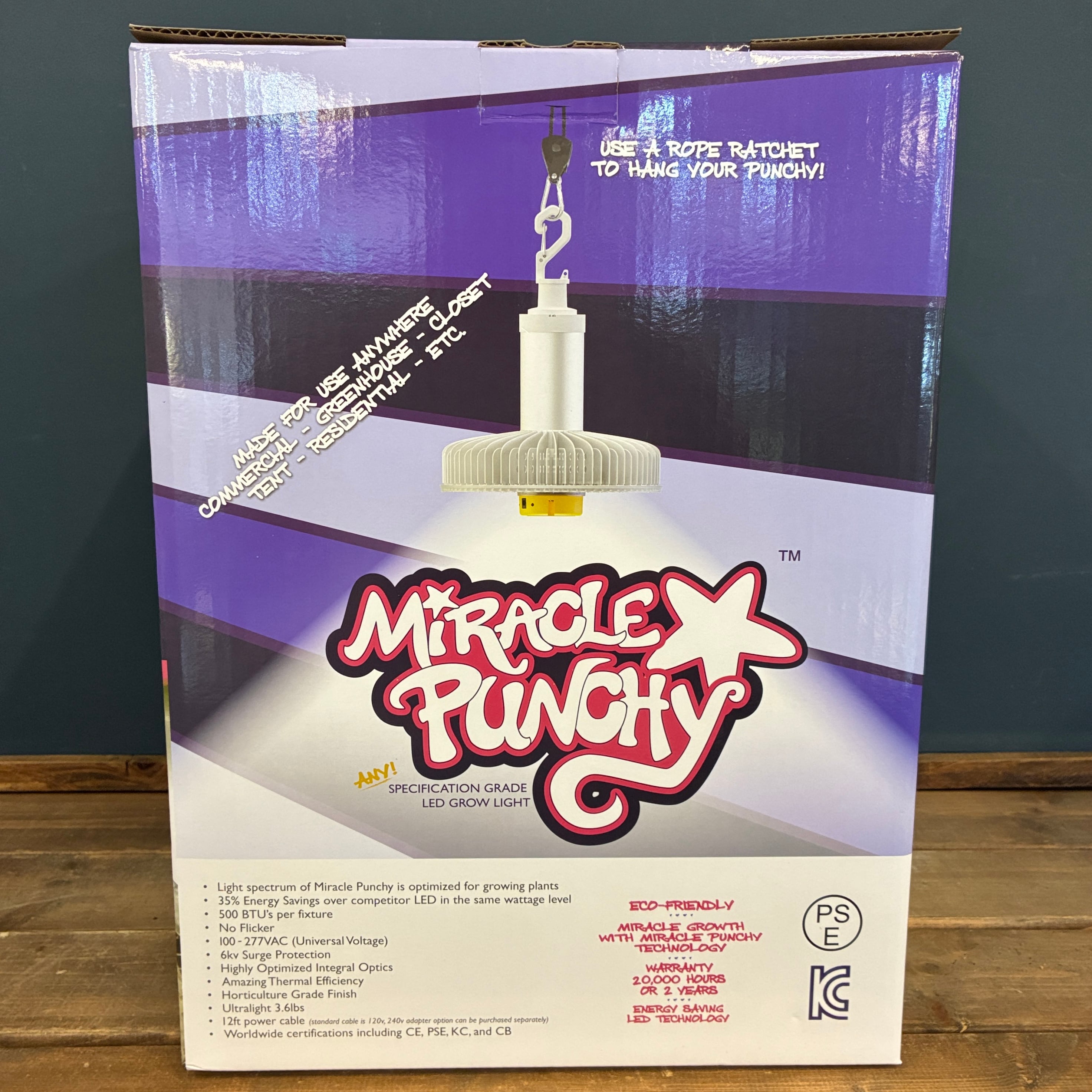 【状態良好】ミラクルパンチー 植物育成用LED 植物栽培用LED 165ワット Miracle Punchy Ver.3 165W 植物育成用LED | PROTOLEAF プロトリーフ