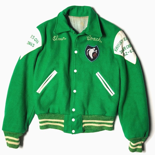 Vintage 60’s "KHOURY BANTAM SOCCER CHAMPS" Stadium Jacket