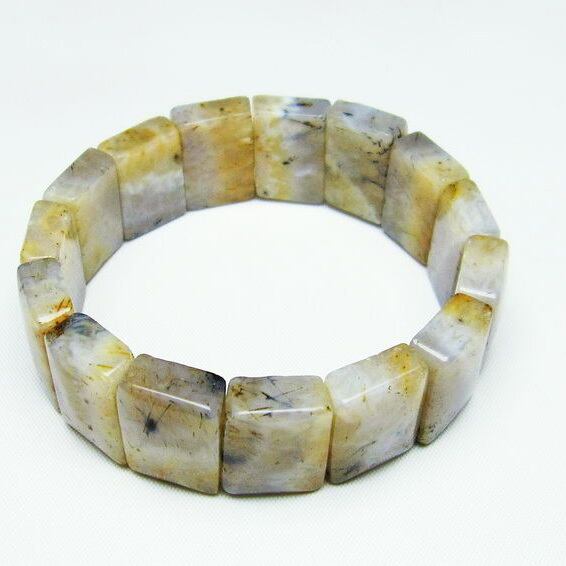 ルチルインアゲート バングル [M便 1/10] 111-23628