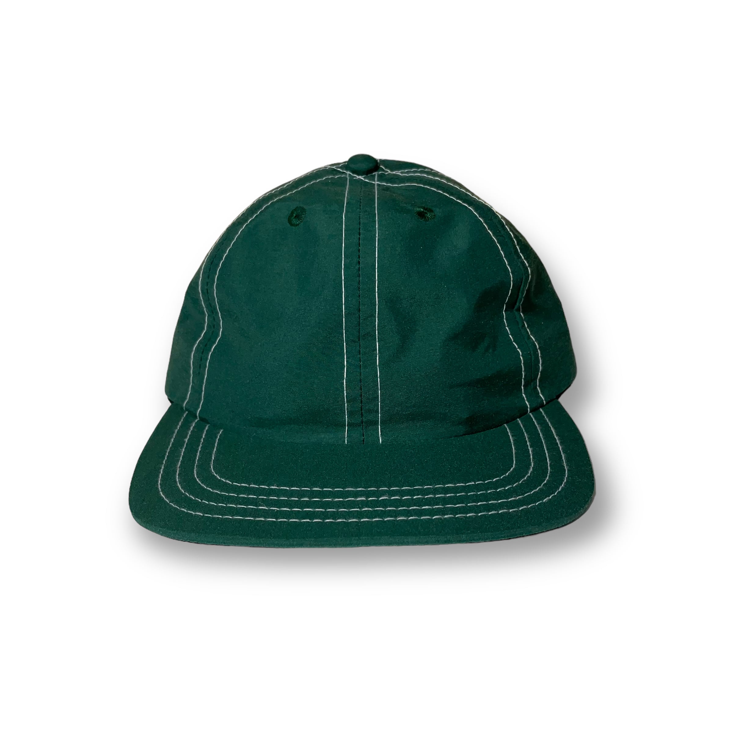 Lite Year - 6 Panel Cap Japanese Nylon Taffeta - Green | REVERSE STORE