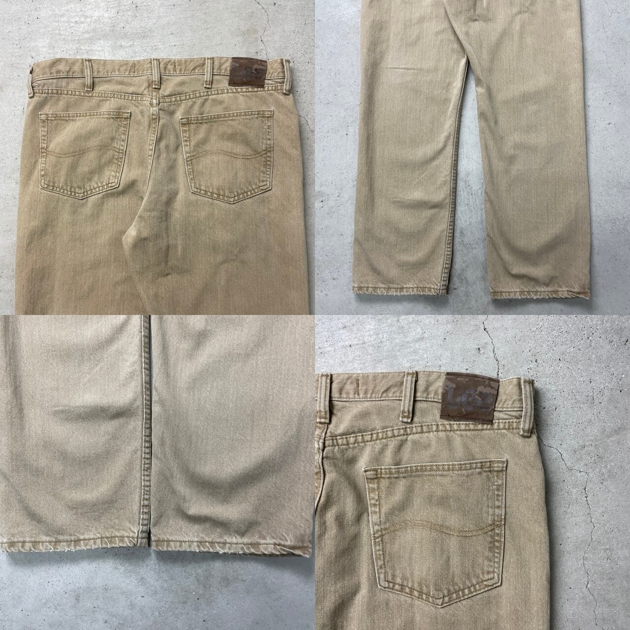 00年代 Lee リー REGULAR FIT カラーデニム ストレートデニムパンツ