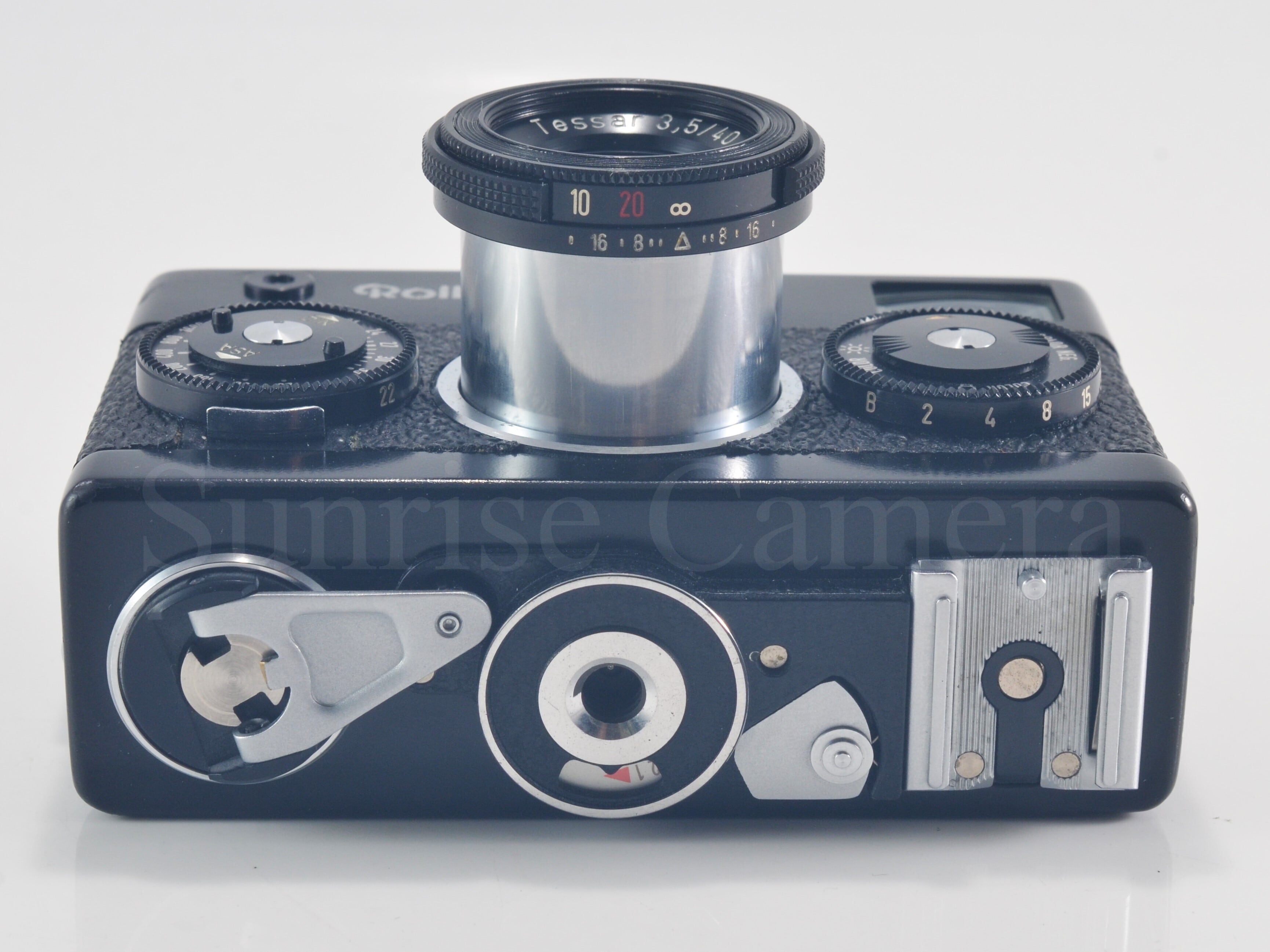 Rollei 35 ブラック / Tessar 40mm F3.5 整備済 ローライ (55756