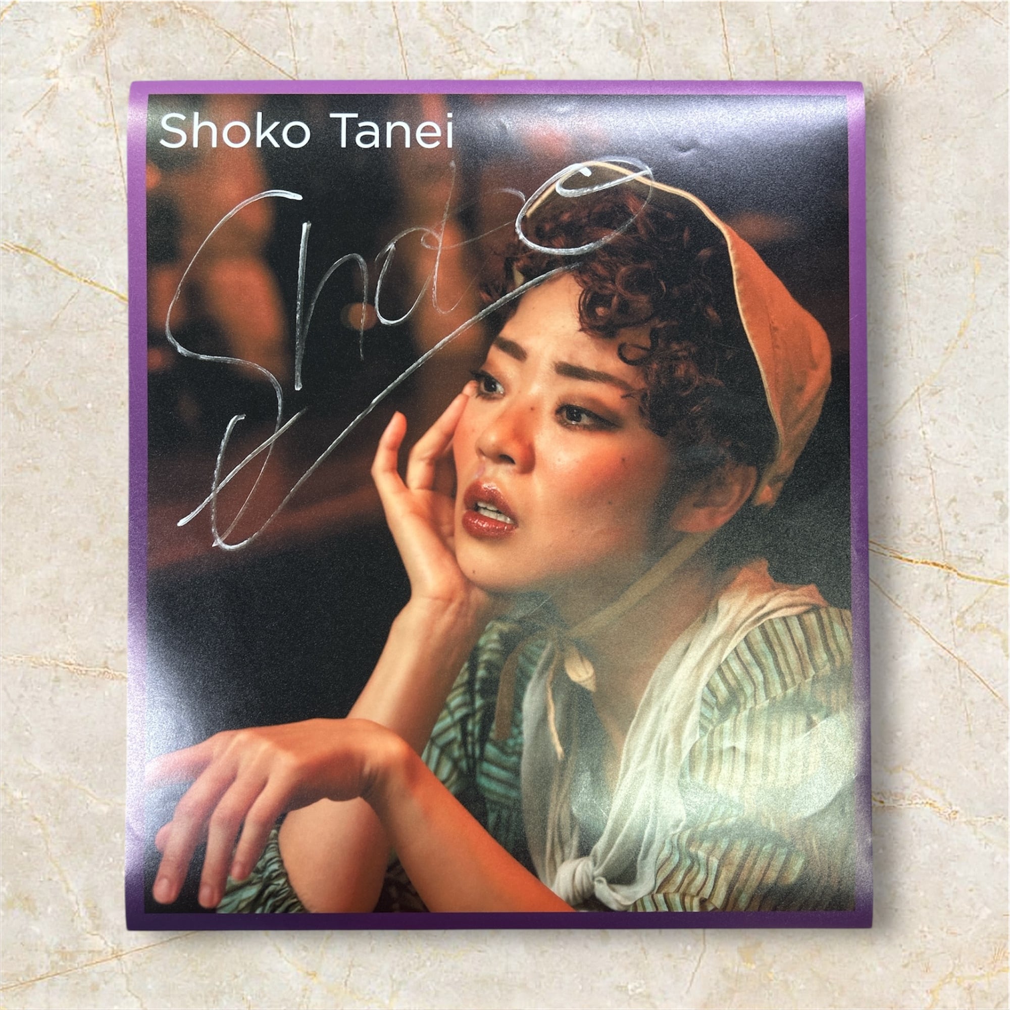 貫渡竹暁（アンジョラス） ：「Les Misérables」レ・ミゼラブル 直筆