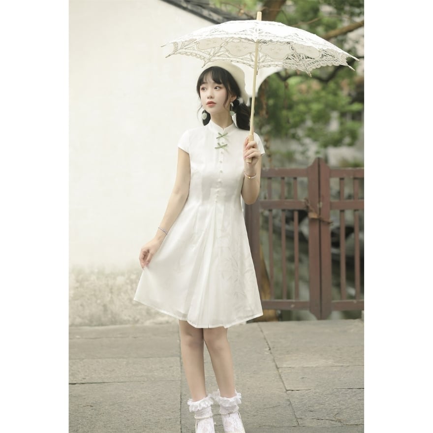 サブカルファッション チャイナ風 セットアップ ボレロ ワンピース