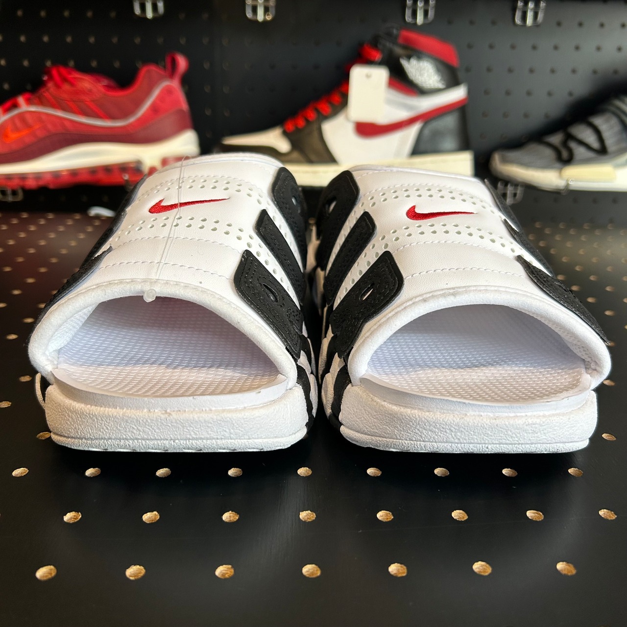 Nike Air More Uptempo Slide "White and Black" US9/27cm