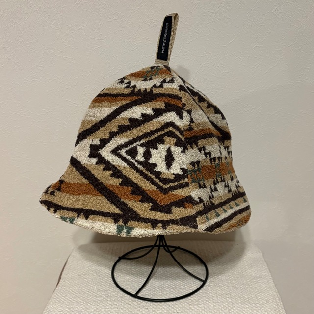 MOFU MOFUサウナハットＬ（ブラウン&ベージュ）⭐︎再入荷⭐︎