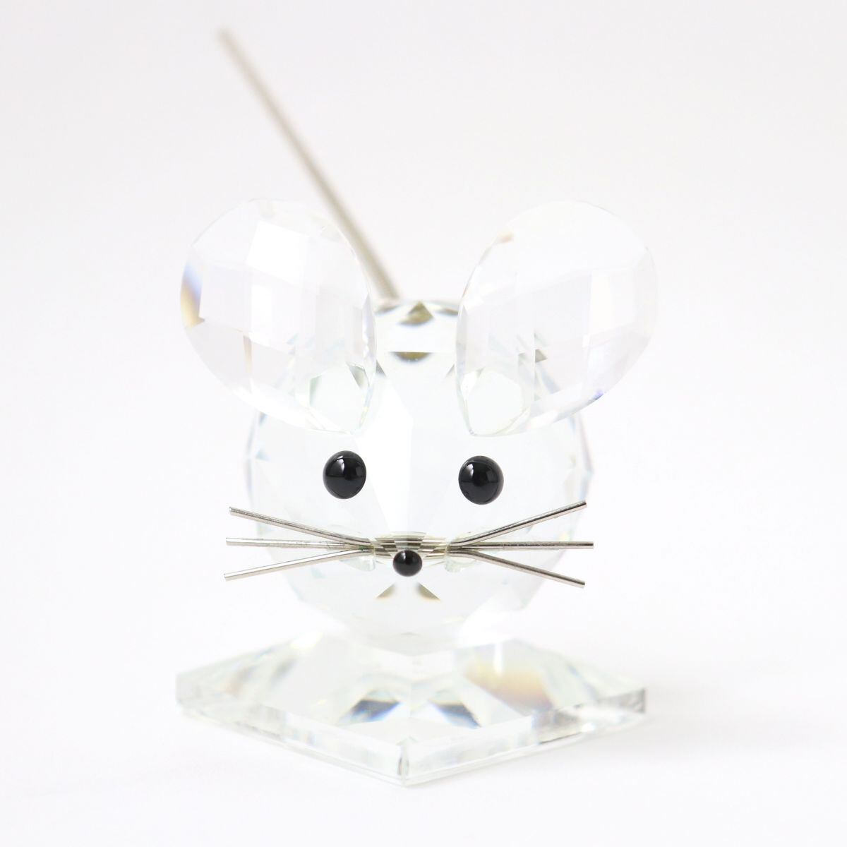 美品】スワロフスキー 干支 兎 クリスタル 置物 SWAROVSKI