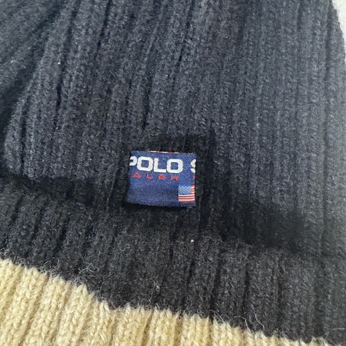 POLO SPORT FLAG ニットキャップ