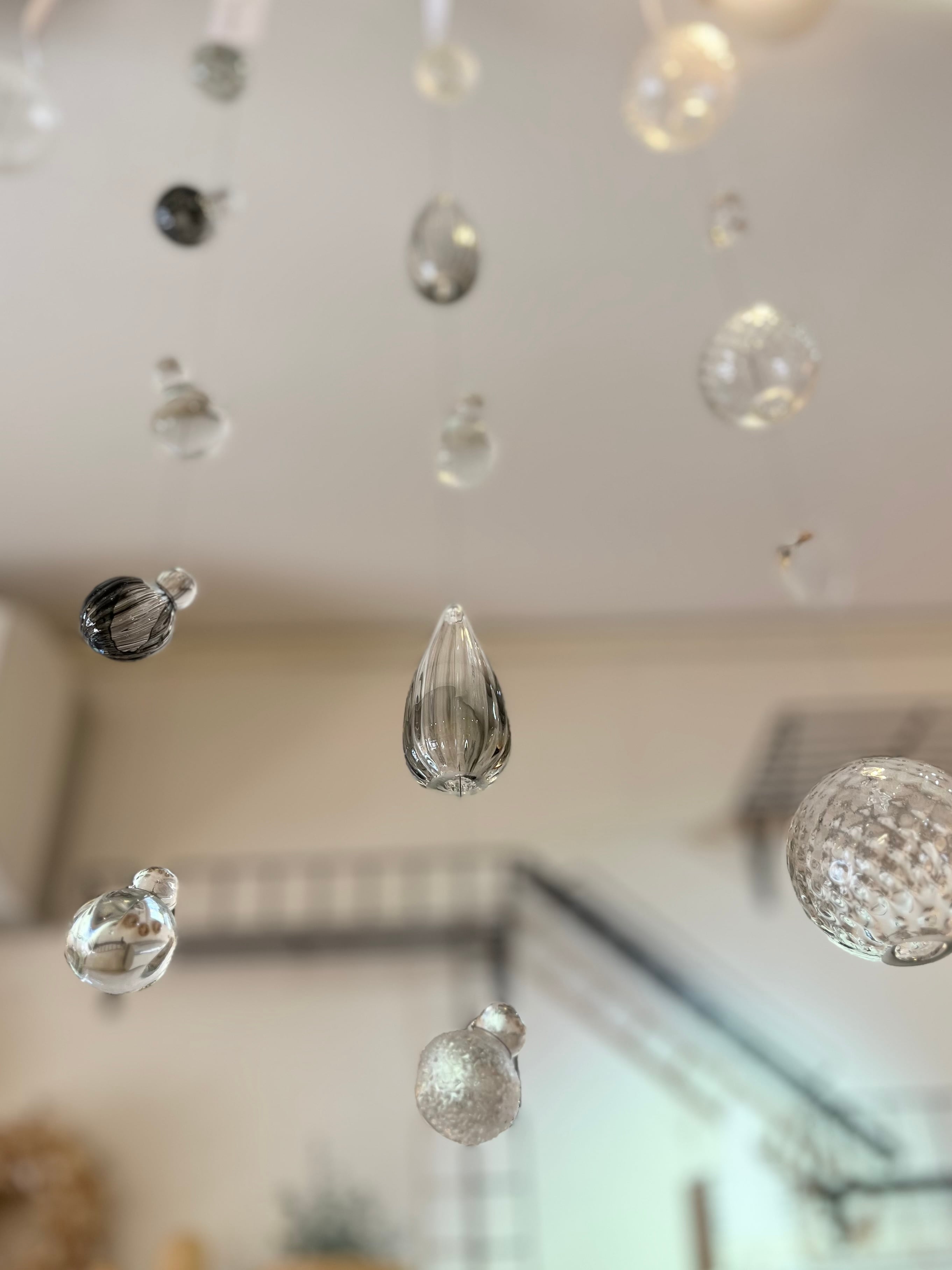 はるら工房 岩村志野 モビール1 スモーク＆クリア | ihana design