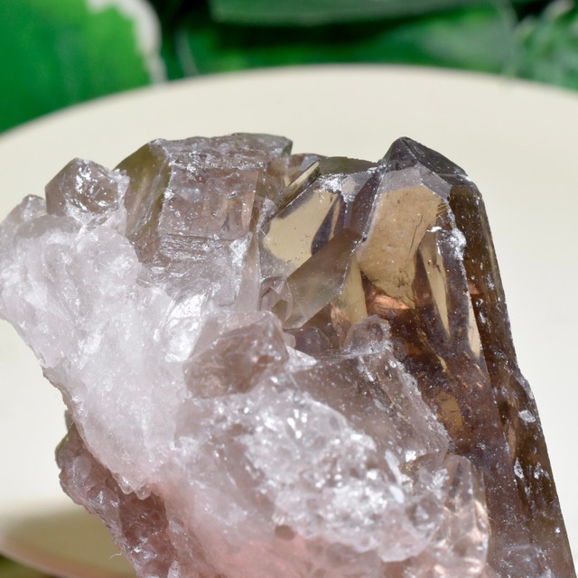 スモーキークォーツ ミニ クラスター ブラジル・ミナスジェライス州産 MSG14