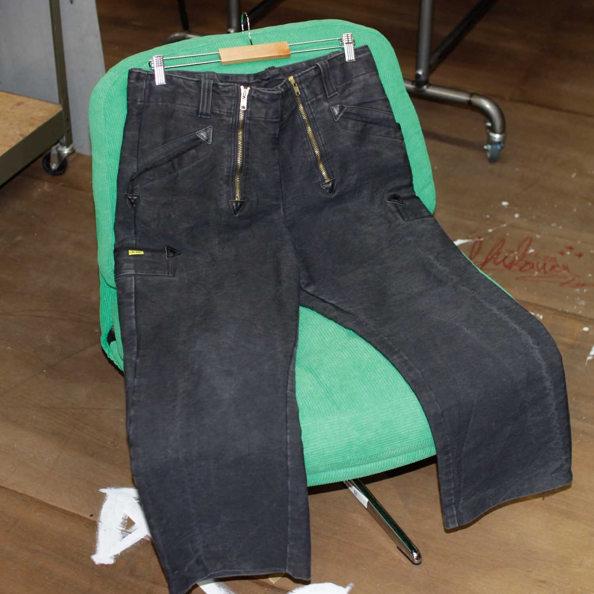 JOB German Logger Pants ロガーパンツ ワークパンツ ブラック ドイツ 