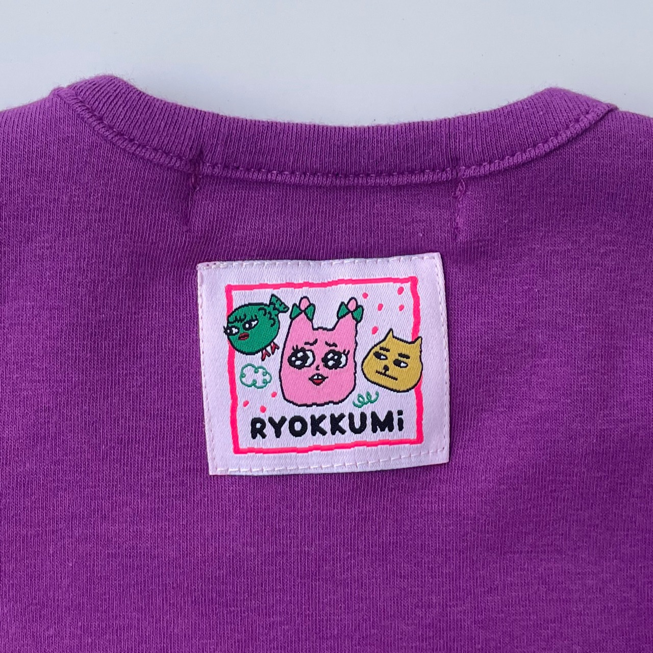 [受注生産] FACE SLIM T - Purple