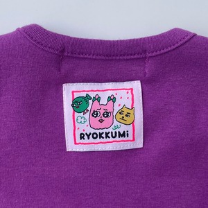 [受注生産] FACE SLIM T - Purple
