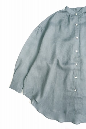 French Linen Balloon Shirt