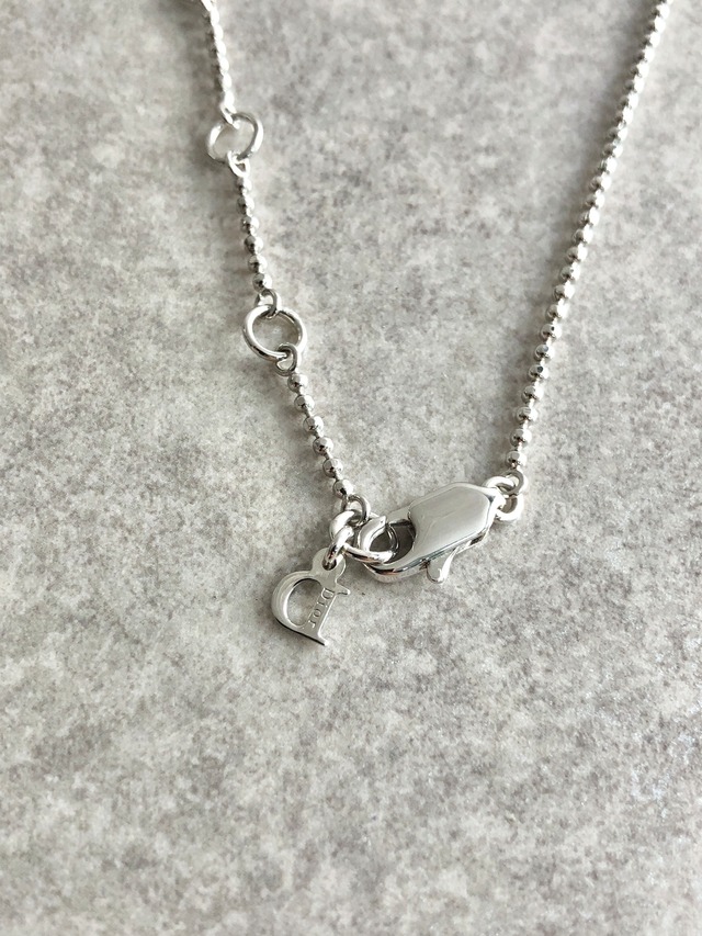 Christian Dior クリスチャン ディオール ネックレス シルバー DIOR vintage ヴィンテージ オールド dhizmp