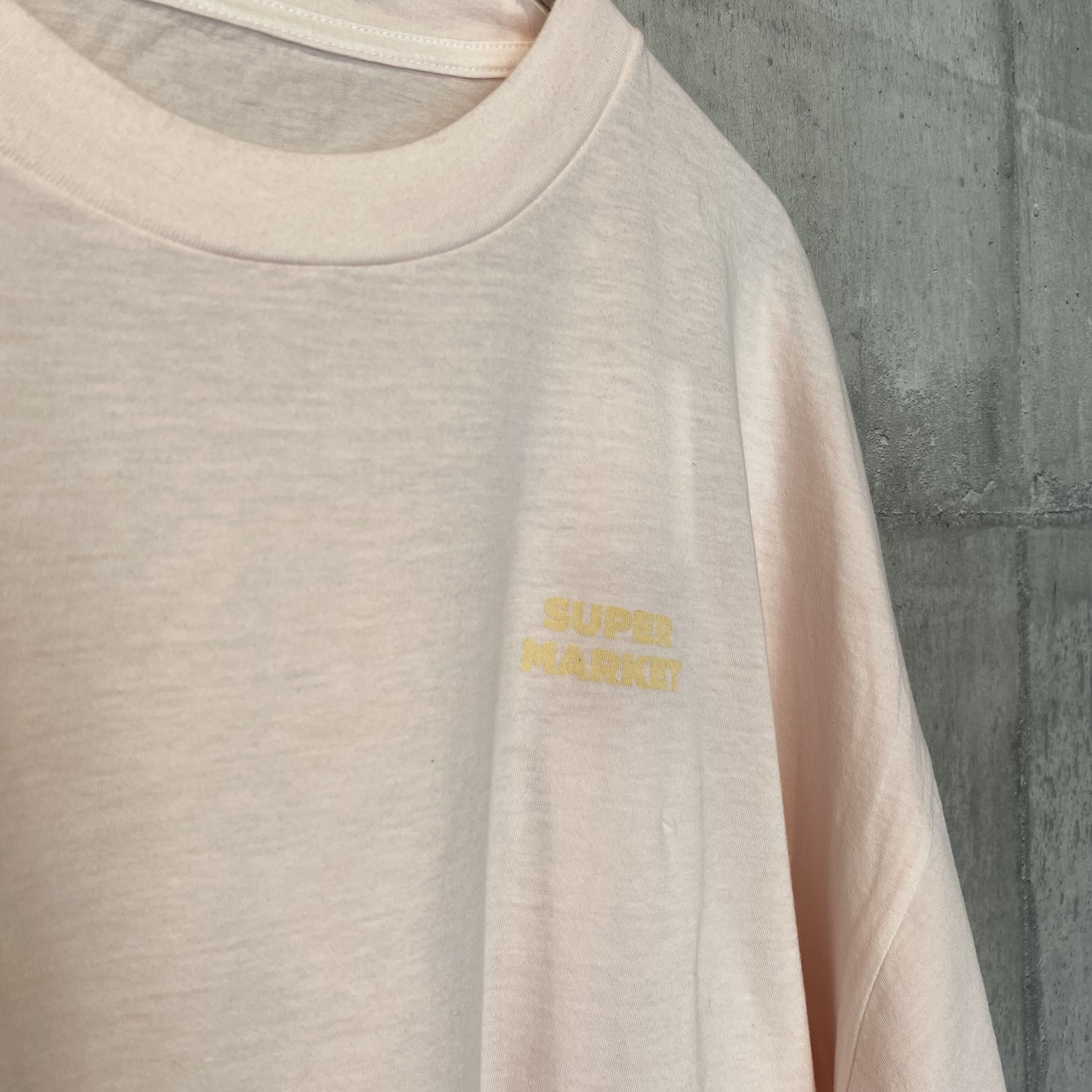 veritecoeu ヴェリテクール プリントtシャツ　ベージュ veritecoeu ヴェリテクール プリントtシャツ ベージュ Veritecoeur