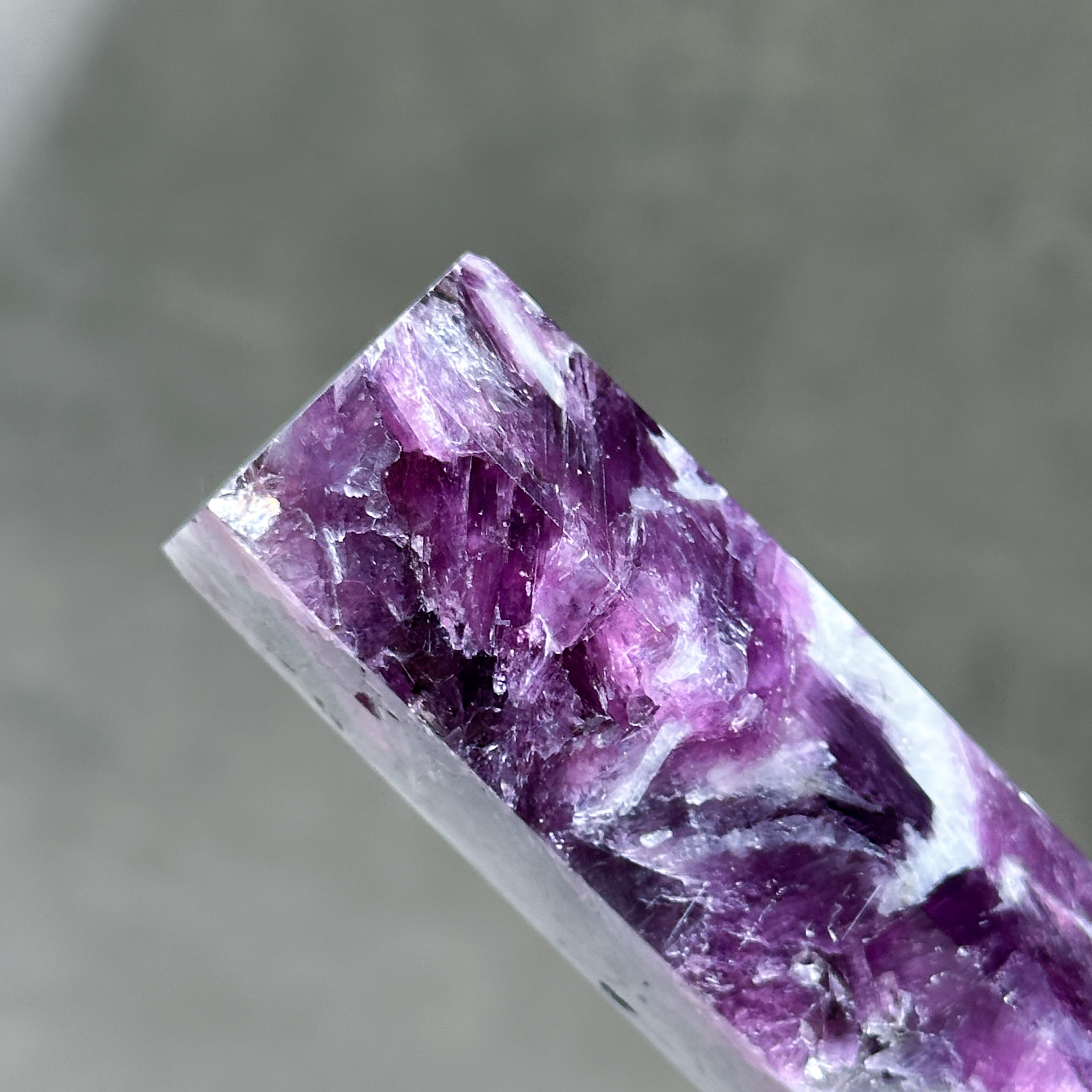 レピドライト タワー型12◇ Lepidolite ◇天然石・鉱物