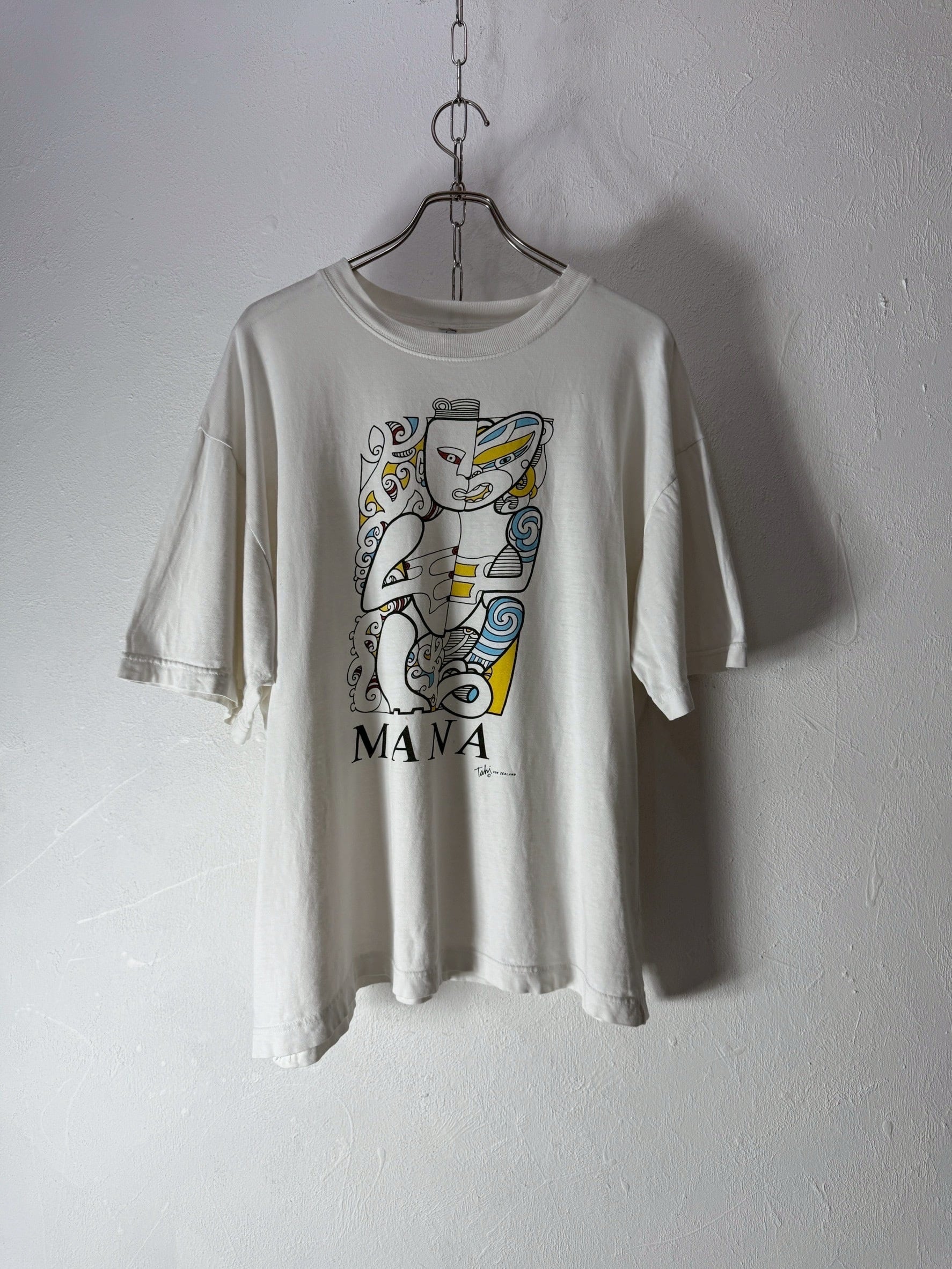 90~00’s New Zealand made “MANA” T-shirt