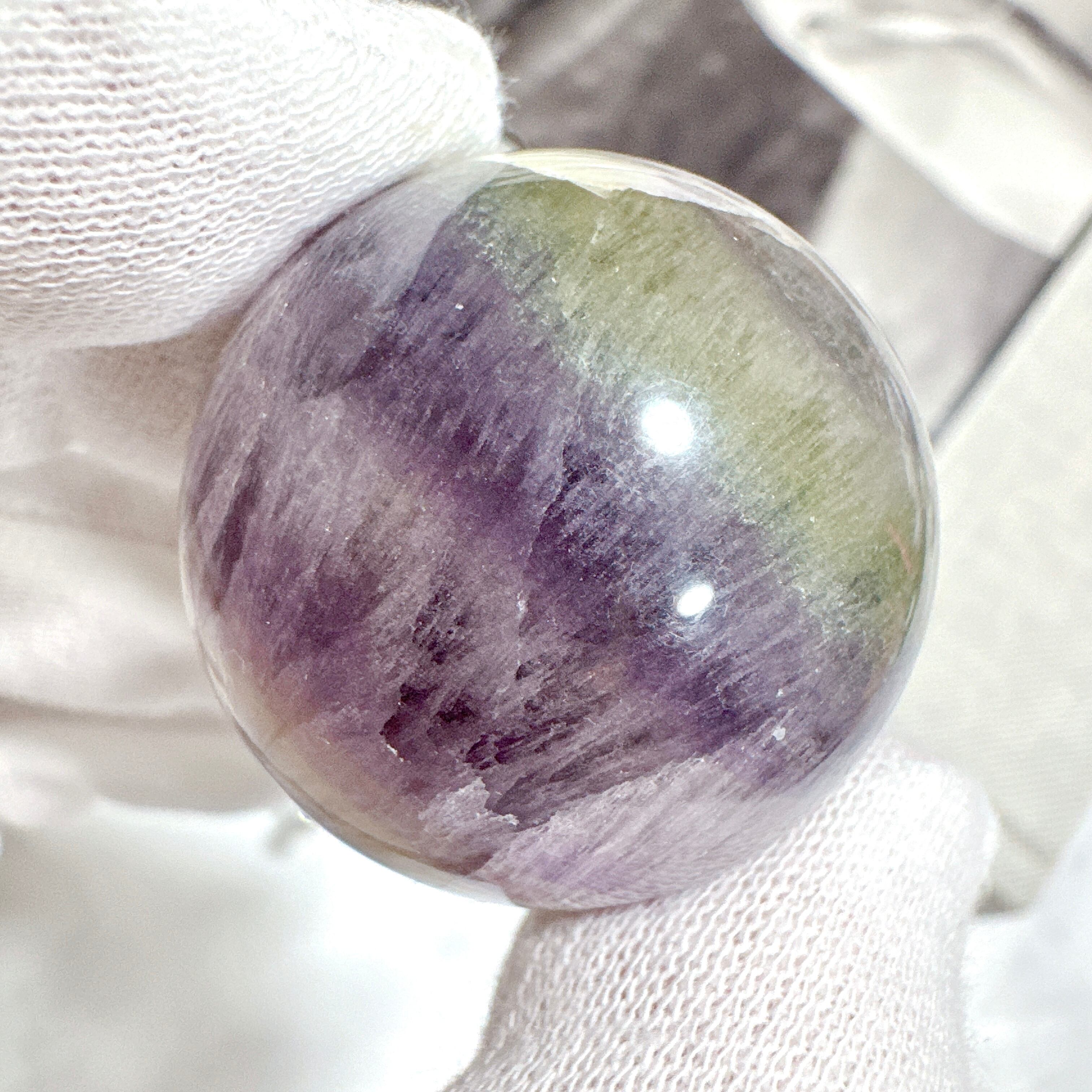 シルキーフローライト スフィア 丸玉 天然石 | Rinolis-interior