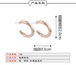 蚊取り線香デザインピアス｜小珺アクセサリー 인테리어