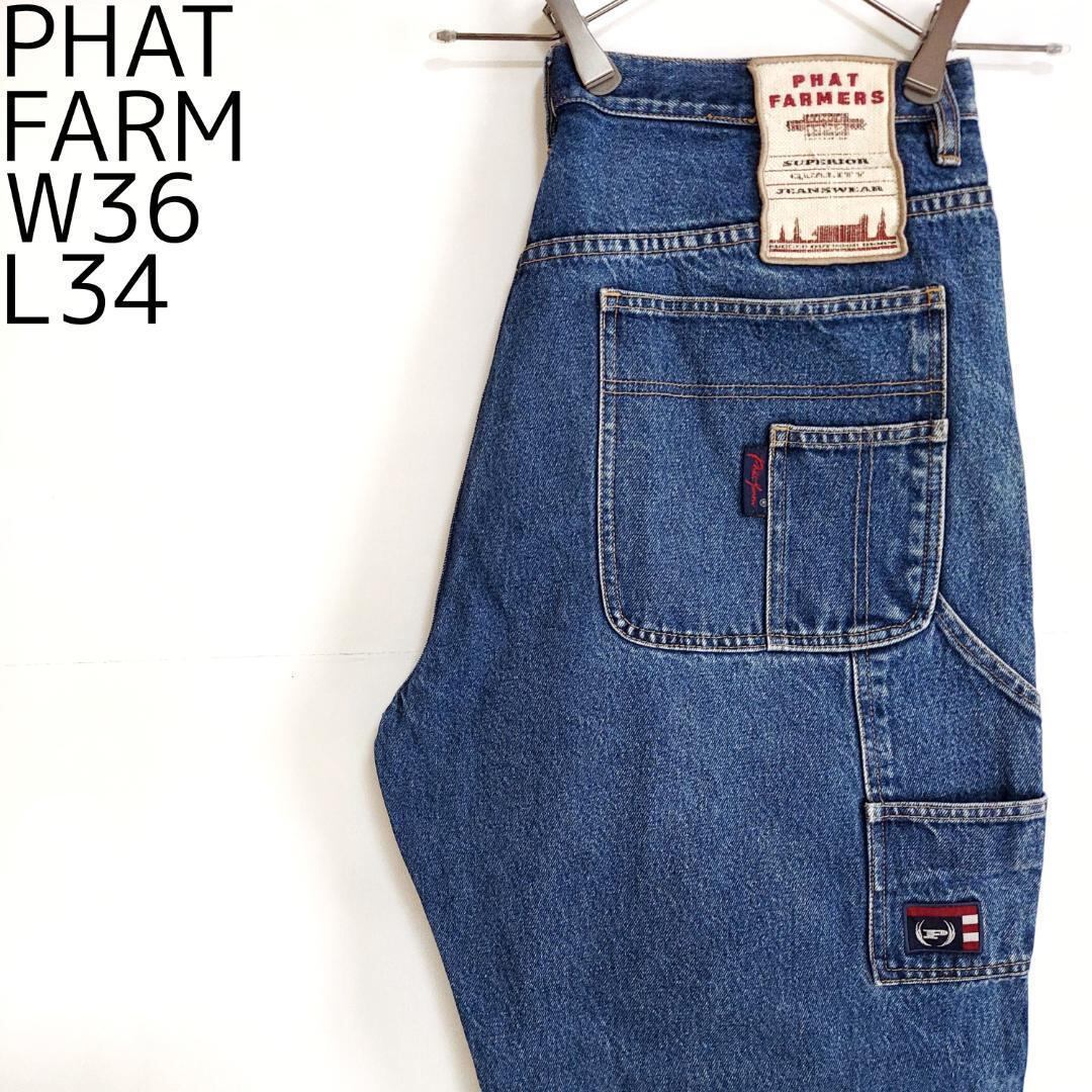 PHAT FARM ペインターパンツ メンズw39 /eaa394146ペインターパンツ素材