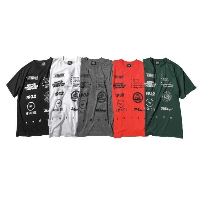 【reversal】MULTI LOGO DRY MESH TEE ドライメッシュTシャツ ...