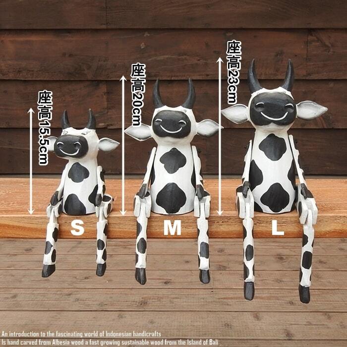 牛の木製インテリア（ハンドメイド） 牛の木製インテリア（ハンドメイド）