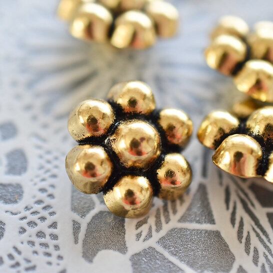 フランス ダメージゴールドフラワー 20㎜