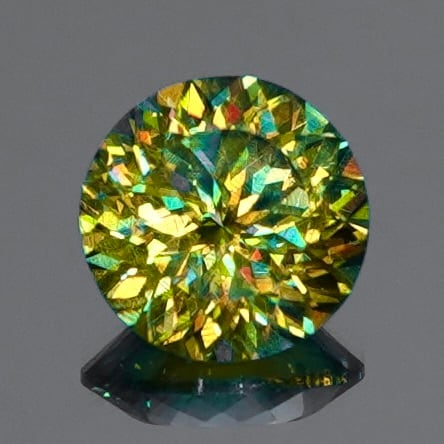 贅沢なファイアの煌めき 1ct UP 天然 スフェーン ルース | Frederick's