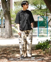 ◆水彩画風 フラワー バックプリントTシャツ◆si-10910734