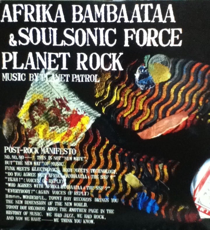 AFRIKA BAMBAATAA「PLANET ROCK」アナログ盤 1LP