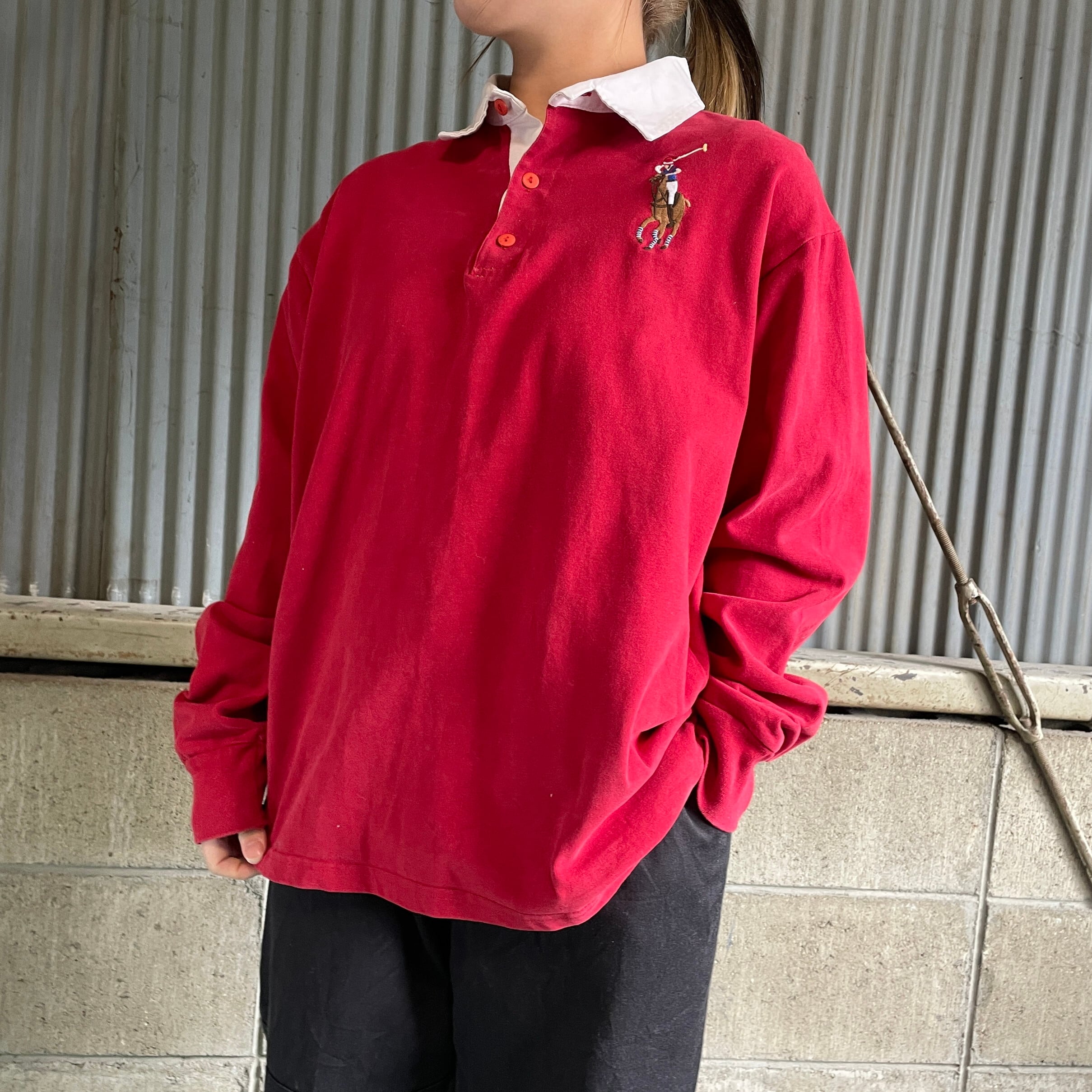 Polo by Ralph Lauren オールドラルフローレン ビッグポニー ラガー 