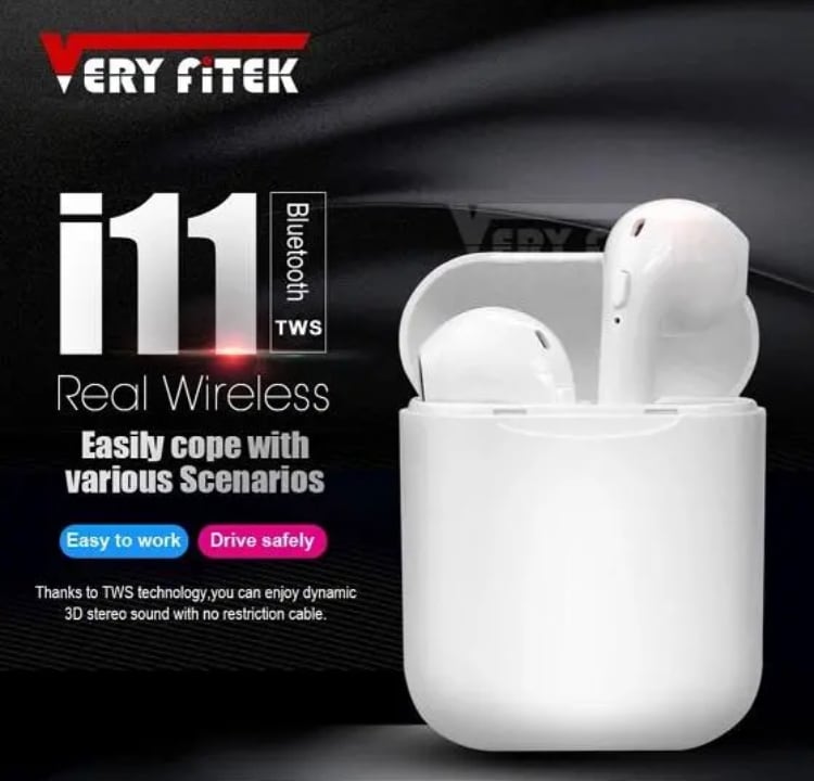 新品✴️ TWS i11 ワイヤレスイヤフォン ホワイト 白 おしゃれ 高機能 通販